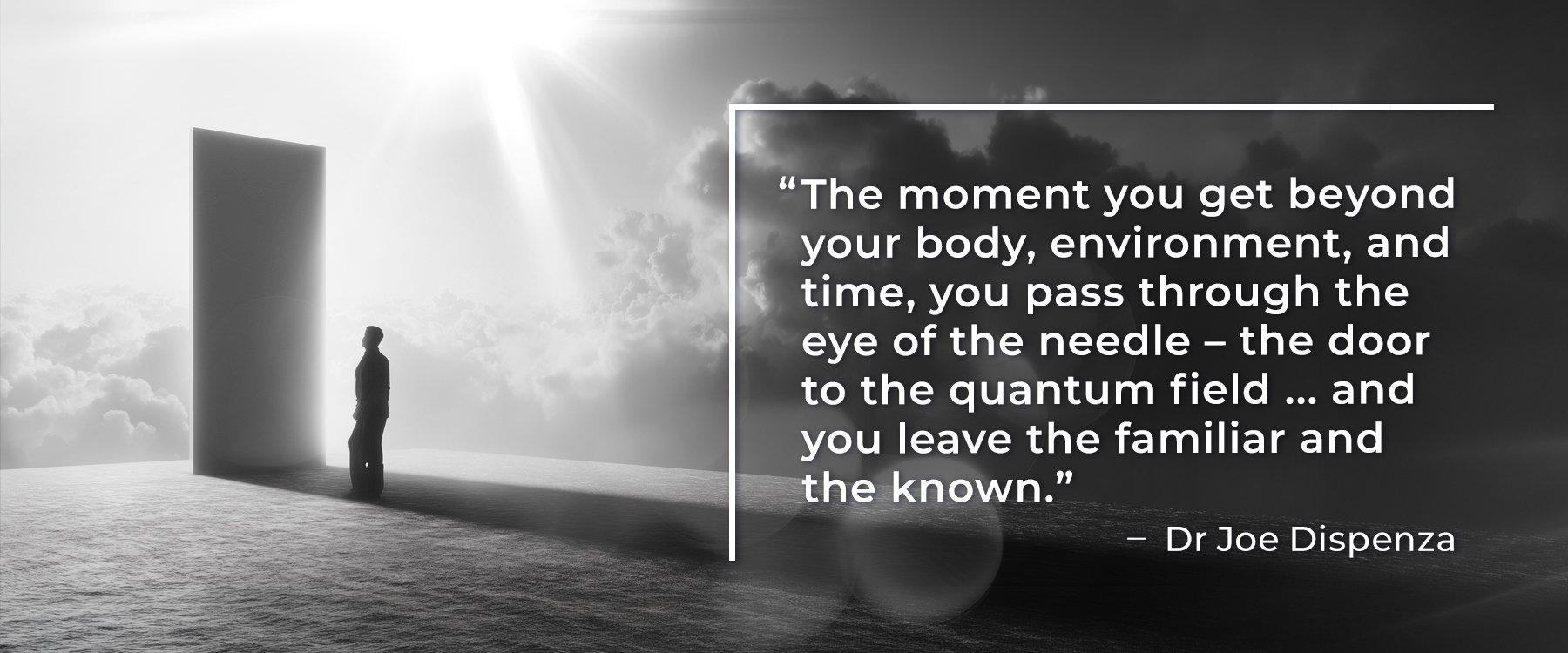 The Eye of the Needle: A Pathway to the Unknown